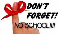 no school